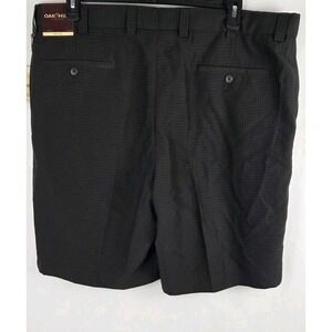 Oak‎ Hill Mens Shorts Size 44 Athleisure Golf Black